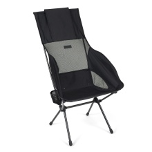 Helinox Camping Chair Savanna Chair (larger backrest, wider seat) Blackout Edition black